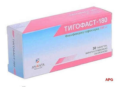 ТИГОФАСТ 180 мг N30 табл. п/о