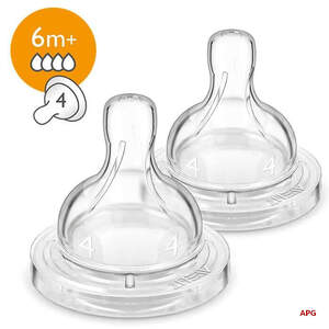 AVENT СОСКА НА 4 ОТВ. БЫСТРЫЙ ПОТОК 2шт
