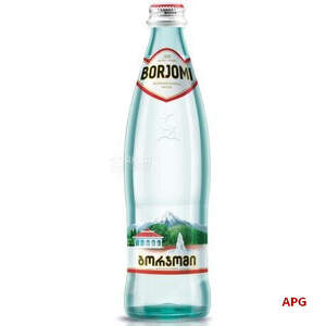 МИН. ВОДА БОРЖОМИ 0,33 л ст.