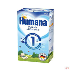 ХУМАНА 1 СМЕСЬ МОЛ.С ПРЕБИОТ.ГАЛАКТООЛИГ. 0-6 мес 600г
