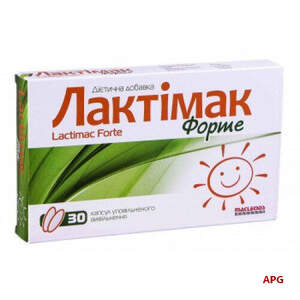 ЛАКТИМАК ФОРТЕ №30 капс. (Macleods Pharmaceuticals Ltd/038426)