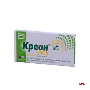 КРЕОН 10000 150 мг №20 капс.