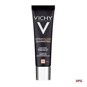 VICHY ДЕРМАБЛЕНД 3-D КРЕМ МАТИР. ТОНАЛ. выравн. поверхн. кожи тон 35 30 мл