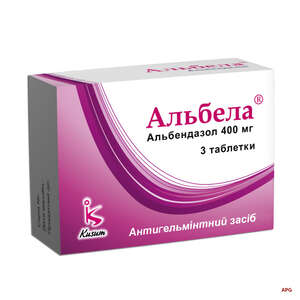 АЛЬБЕЛА ТАБ. 400МГ №3