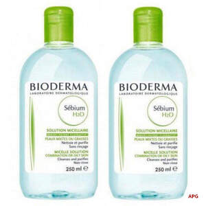 BIODERMA НАБОР СЕБИОМ ДУО H2O 2х250 мл