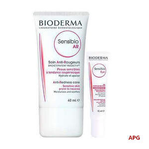 BIODERMA НАБОР САНСИБИО AR КРЕМ 40 мл + САНСИБИО КРЕМ-ГЕЛЬ Д/КОНТУРА ГЛАЗ 15 мл
