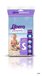 ПОДГУЗ-ТРУСИКИ LIBERO (бассейн)Swimpants Small 6S (7-12 кг)