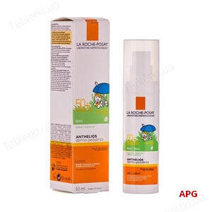 LA ROCHE POSAY АНТГЕЛИОС ДЕРМО-ПЕДИАТРИКС МОЛОЧКО СОЛНЦЕЗАЩИТ. SPF 50+ д/чувств. кожи младенцев 50 мл