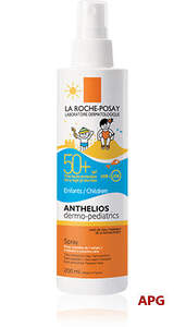 LA ROCHE АНТГЕЛИОС ДЕРМО-ПЕДИАТРИКС СПРЕЙ СОЛНЦЕЗАЩ. SPF 50+ д/чувств. кожи дет. 200 мл