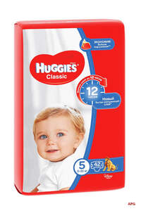 ПОДГУЗ ХАГГИС CLASSIC 5 JUMBO №42
