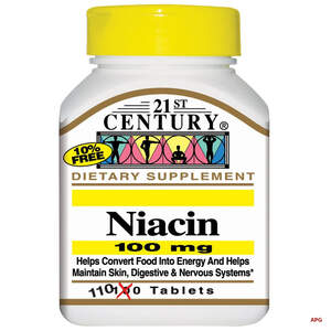 CENTURY НИАЦИН 100 мг ( NIACIN ) С КАЛЬЦИЕМ №110