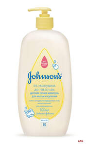 ПЕНА-ШАМП. JOHNSON'S BABY ОТ МАКУШКИ ДО ПЯТ 500 мл