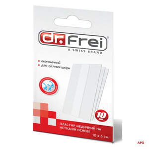 DOCTOR FREI ПЛАСТЫРИ НЕТКАН. 6 х 10 см №10