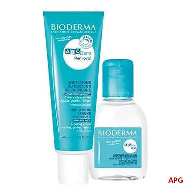 BIODERMA НАБОР ABCDERM ПЕРИОРАЛЬ КРЕМ 40 мл +Н2О МИЦЕЛ. Р-Р 100 мл