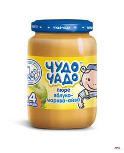 ПЮРЕ ЧУДО-ЧАДО ЯБЛОКО-МОРКОВЬ-АЙВА 170 Г