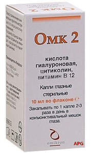 ОМК 2 КАПЛИ ГЛАЗНЫЕ 10МЛ ФЛ.№1