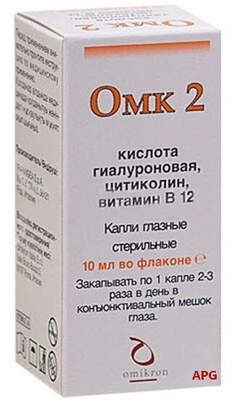 ОМК2 10 мл краплі очні фл.