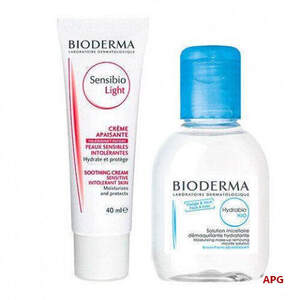 BIODERMA НАБОР САНСИБИО ЛЕГКИЙ КРЕМ 40 мл+ГИДРАБИО Н2О 100 МЛ
