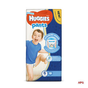 ПОДГУЗ ХАГГИС PANT 6 (15-25 кг) MEGA №36 boy