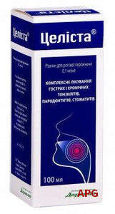ЦЕЛИСТА Р-Р Д/РОТ.ПОЛОСТИ 0.1МГ/МЛ 100МЛ