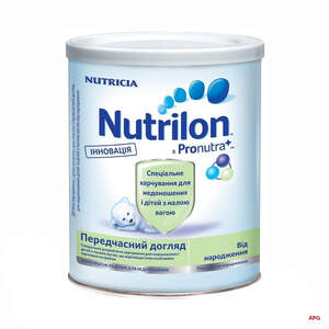 СМЕСЬ МОЛОЧН. NUTRILON Преждевременный уход 0+ мес. 400 г