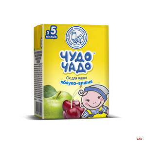 СОК ЧУДО-ЧАДО яблуко-вишня 200мл