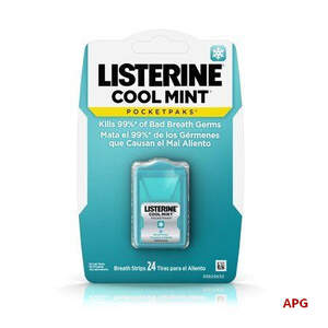 ПОЛОСКИ ОСВЕЖ. LISTERINE COOL MINT POCKET PAKS №24