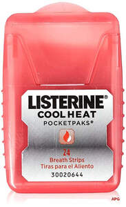 ПОЛОСКИ ОСВЕЖ. LISTERINE COOL HEAT POCKET PAKS №24