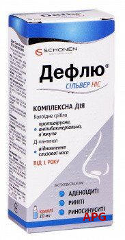 ДЕФЛЮ СІЛЬВЕР НІС КРАПЛІ 10 мл