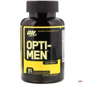 OPTIMUM NUTRITION OPTI-MEN КОМПЛЕКС ВИТАМИНОВ ТАБ. №90