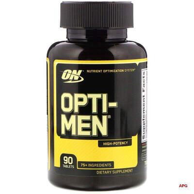 OPTIMUM NUTRITION OPTI-MEN КОМПЛЕКС ВИТАМИНОВ ТАБ. №90