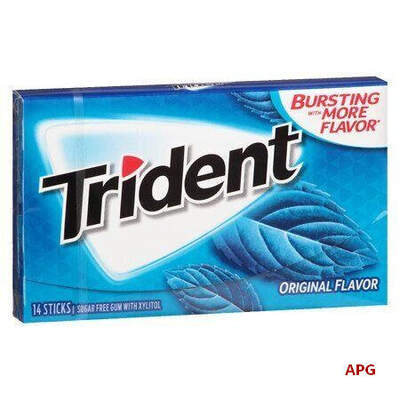 ЖУВ. ГУМКА TRIDENT original flavour