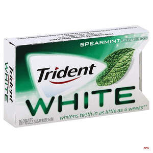 ЖЕВ. РЕЗИНКА TRIDENT white spearmint