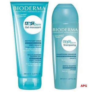 BIODERMA НАБОР АВС DERM ГЕЛЬ 200 мл + ШАМПУНЬ 200 мл