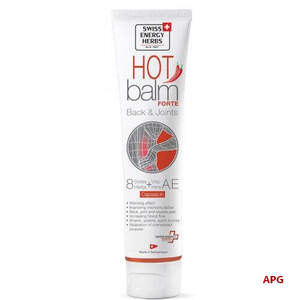 БАЛЬЗАМ SWISS ENERGY HOT BALM Forte согревающий с капсаицином 75 мл