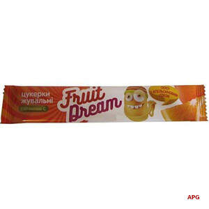 КОНФЕТЫ ЖЕВ. FRUIT DREAM апельсин. сок + вит. С 15 г