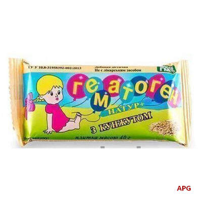 ГЕМАТОГЕН-НАТУР + с кунжутом 40 г
