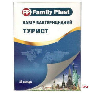 ПЛАСТ. FAMILY PLAST БАКТ. Турист №15 набор