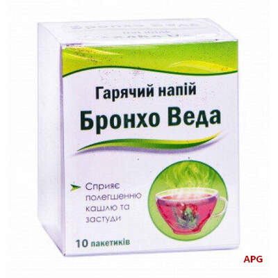 БРОНХО ВЕДА від застуди та грипу №10 гран. пак.