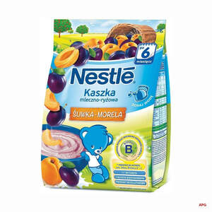 КАША МОЛОЧН. NESTLE рисов. со слив. и абрик. с бифидобакт. с 6 мес. 230 г