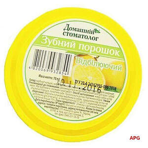 ЗУБН. ПОР. ДОМАШНИЙ СТОМАТОЛОГ Отбелив. 70 г