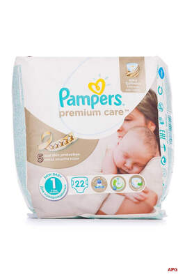 ПОДГУЗ PAMPERS PREMIUM CARE 2 (3-6 кг) №22 mini