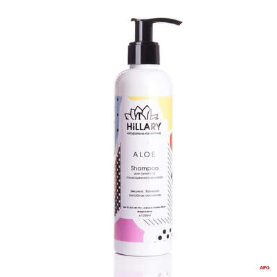 ШАМП. HILLARY Aloe д/сух. и повреж. волос 250 г