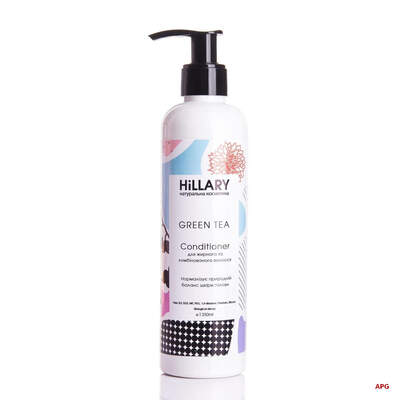 КОНДИЦ. HILLARY Green tea д/жирн. и комб. волос 250 г