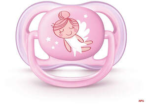 СОСКА ПУСТЫШКА PHILIPS AVENT Ultra air силик. ортодонт. д/дев. 0-6 мес. SCF545/10