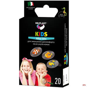 ПЛАСТ. MILPLAST KIDS after bite д/умен. дискомф. п/укус. насек. №20