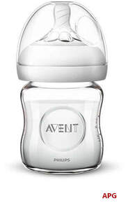 БУТЫЛОЧКА PHILIPS AVENT NATURAL стекл. 120 мл SCF051/71