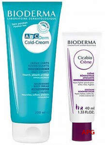 BIODERMA НАБОР ABCDERM КОЛД-КРЕМ д/тела 200 мл + СИКАБИО КРЕМ д/лица 40 мл