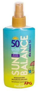 SUN BALANCE МОЛОЧКО СОНЦЕЗАЩ. ДЕТ. водост. 1+ лет SPF50 150 мл