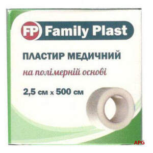 ПЛАСТ. FAMILY PLAST 2,5 х 500 см полим. с подвесом